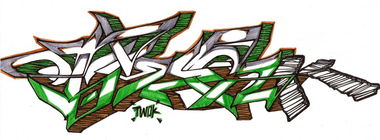 Graffiti Sketch - Photo by tw0k