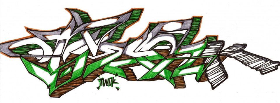 Graffiti Sketch - Photo by tw0k