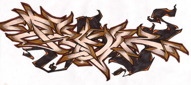 Graffiti Sketch - Photo by tw0k (2013)