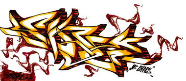 Graffiti Sketch - Photo by tw0k