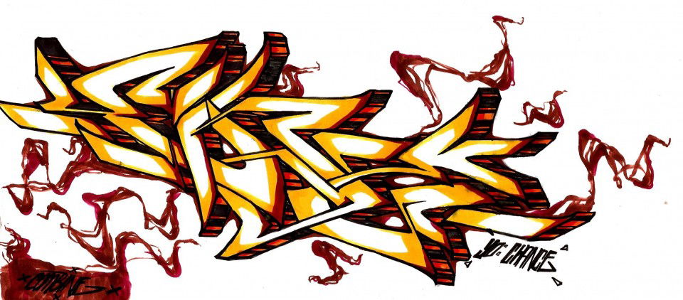 Graffiti Sketch - Photo by tw0k