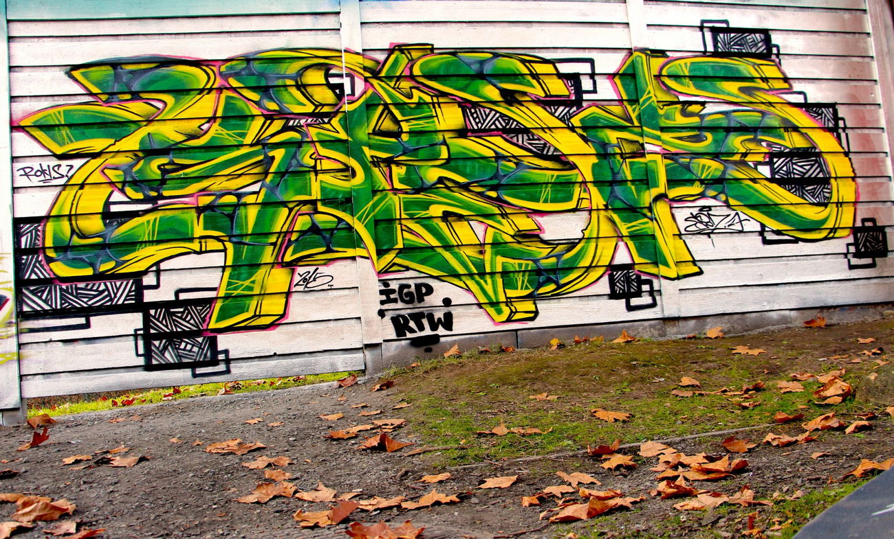 Graffiti Wall - Photo by twak1