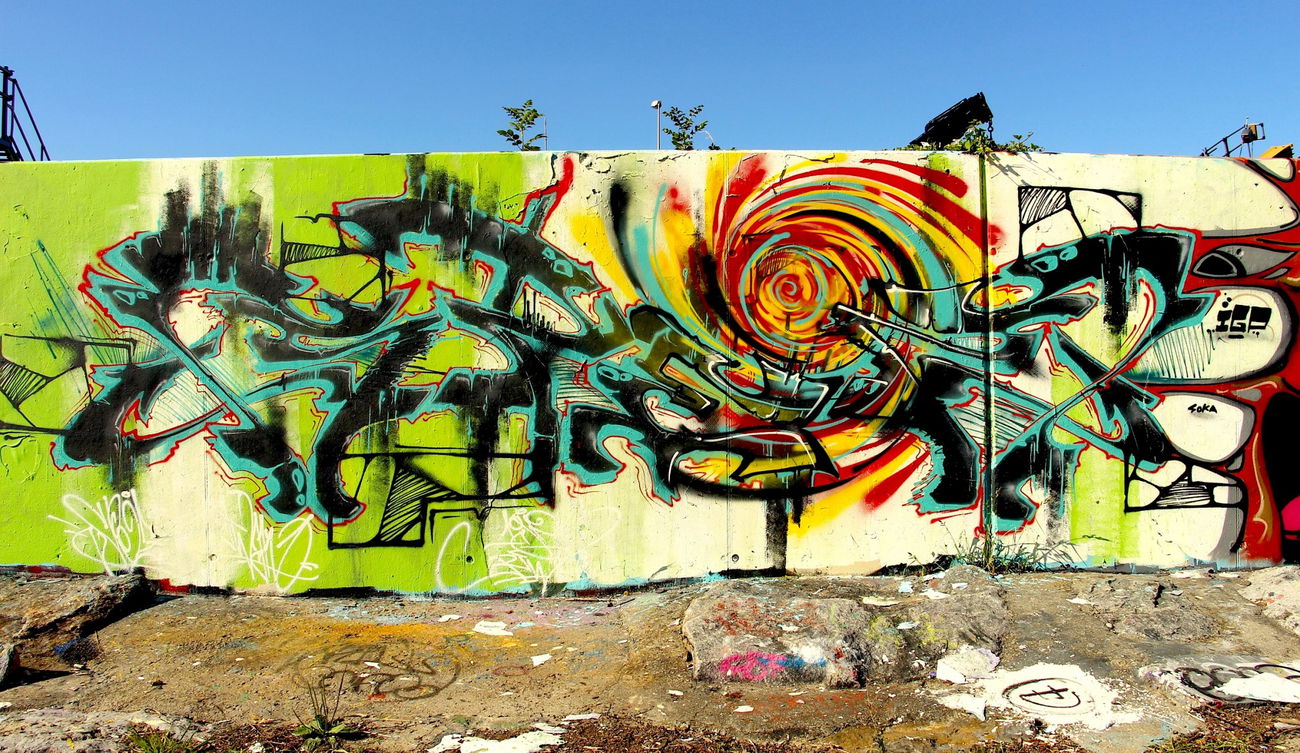 Graffiti Wall - Photo by twak1