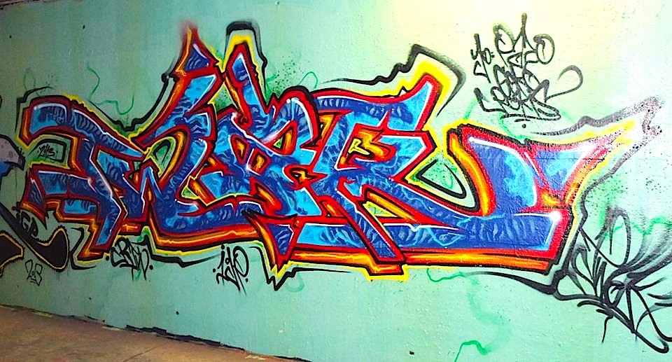 Graffiti Wall - Photo by twak1 - twak, rtw, igp