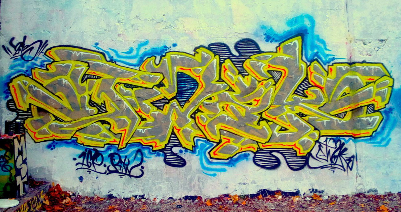 Graffiti Wall - Photo by twak1 - twak, rtw, igp