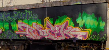 Graffiti Train - Photo by twak1 - twak1