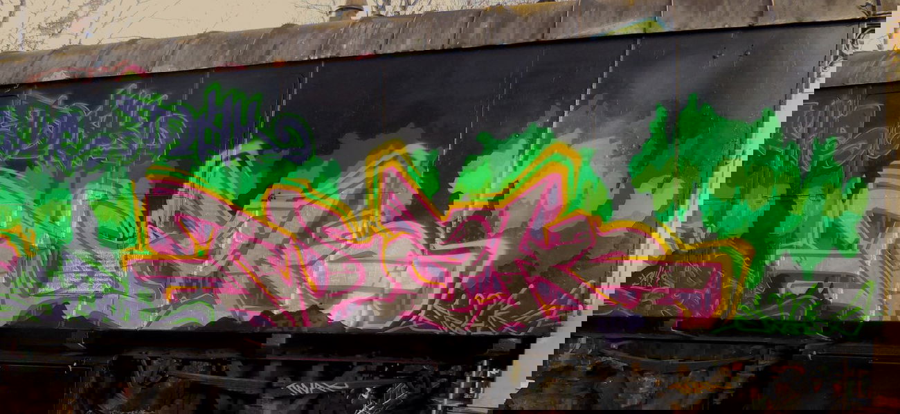 Graffiti Train - Photo by twak1 - twak1