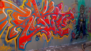 Graffiti Wall - Photo by twak1 - skit, twak, senz