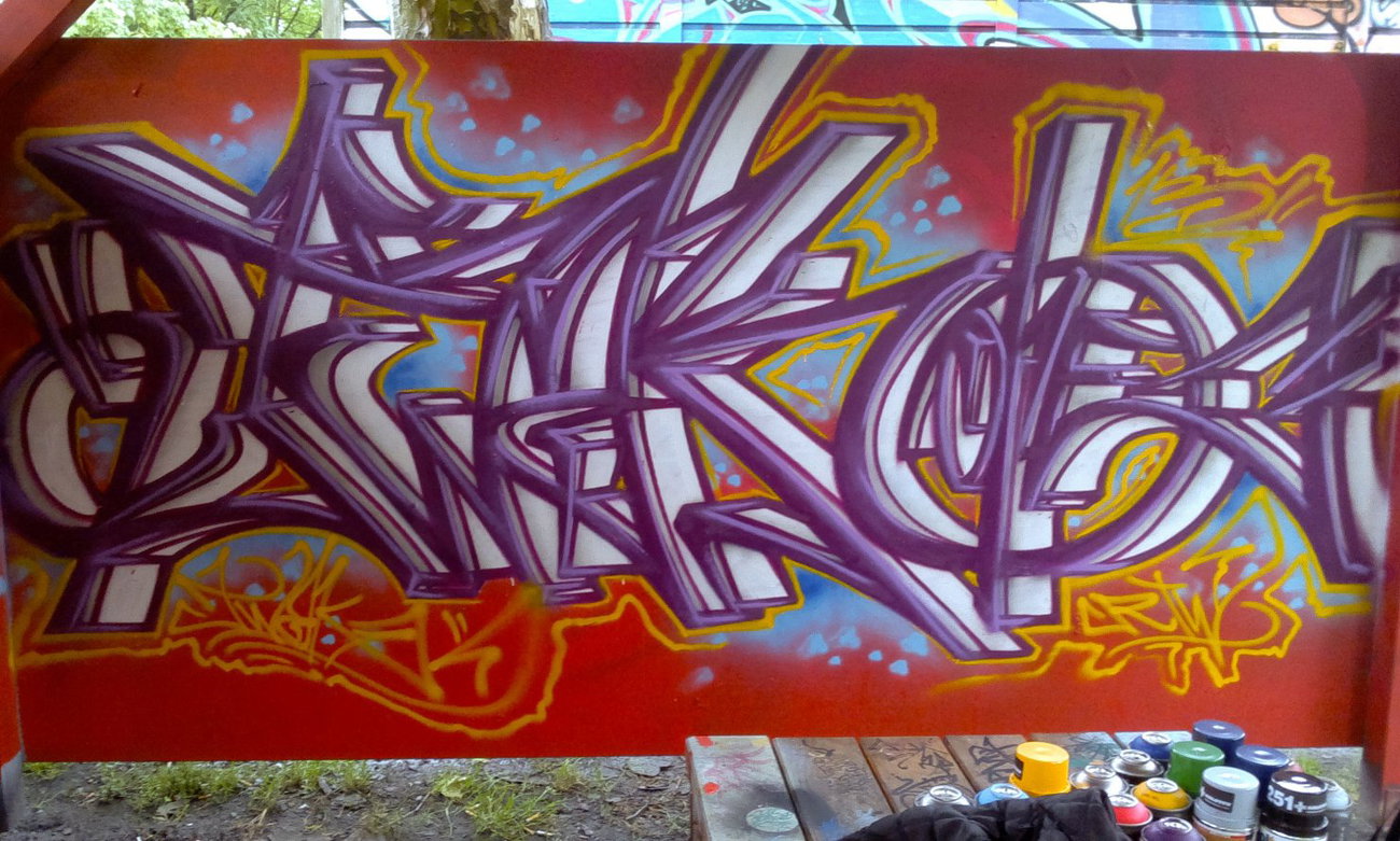 Graffiti Wall - Photo by twak1 - twak