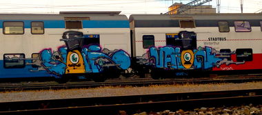 Graffiti Train - Photo by twak1 - voir, vagin
