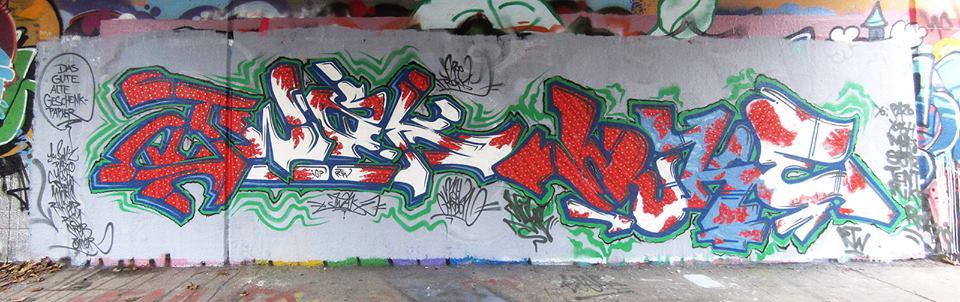 Graffiti Wall - Photo by twak1 - twak, nuke