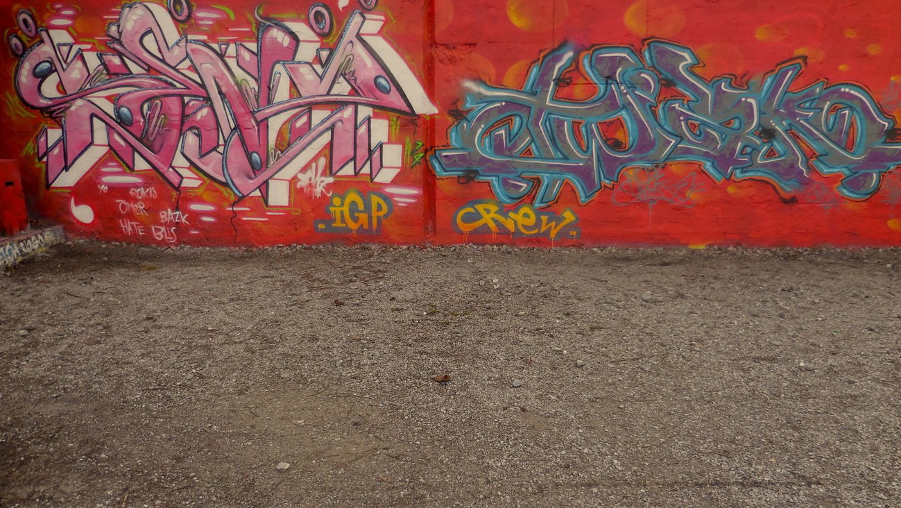 Graffiti Wall - Photo by twak1