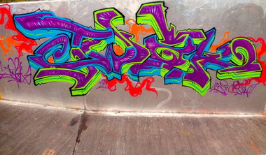 Graffiti Wall - Photo by twak1 - twak, rtw, igp (2014)
