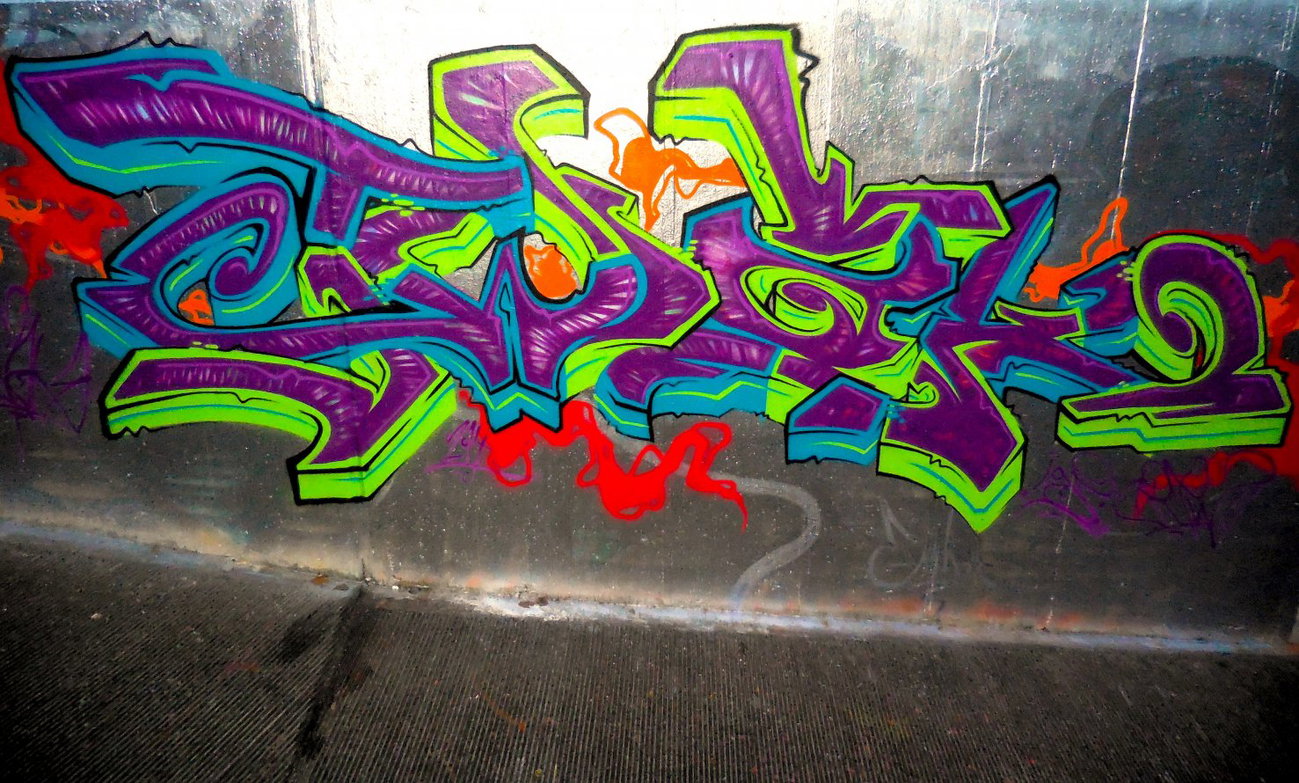 Graffiti Wall - Photo by twak1