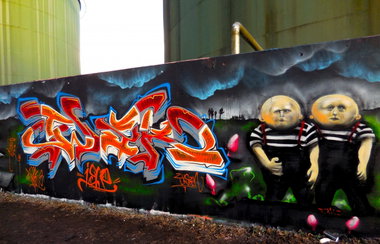 Graffiti Wall - Photo by twak1