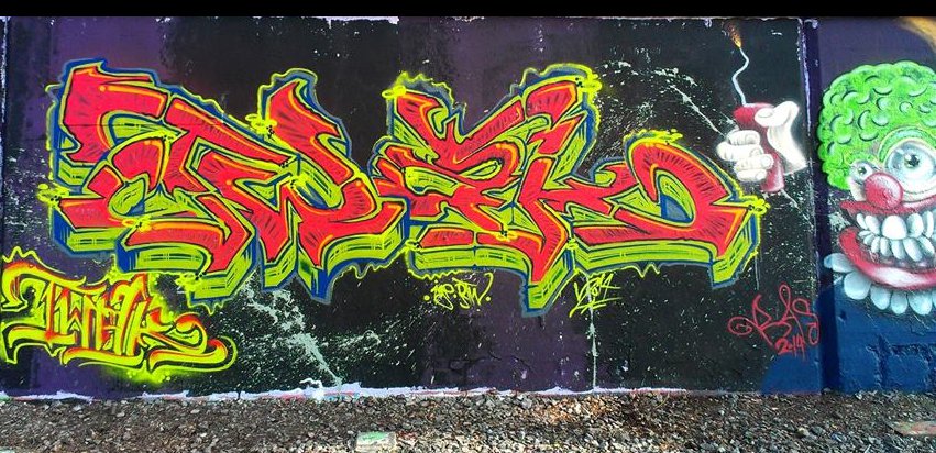 Graffiti Wall - Photo by twak1 - twak, ras1