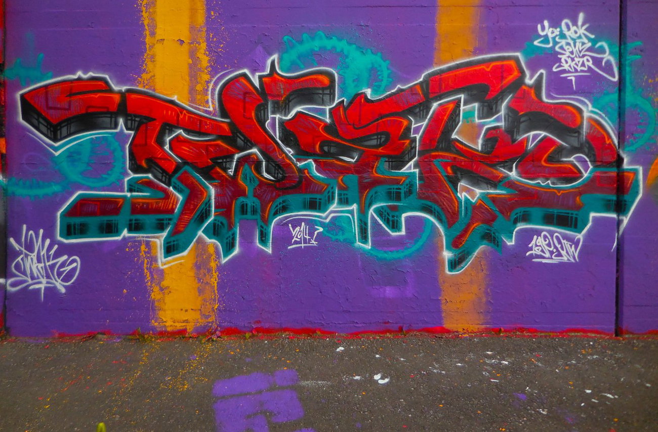 Graffiti Wall - Photo by twak1