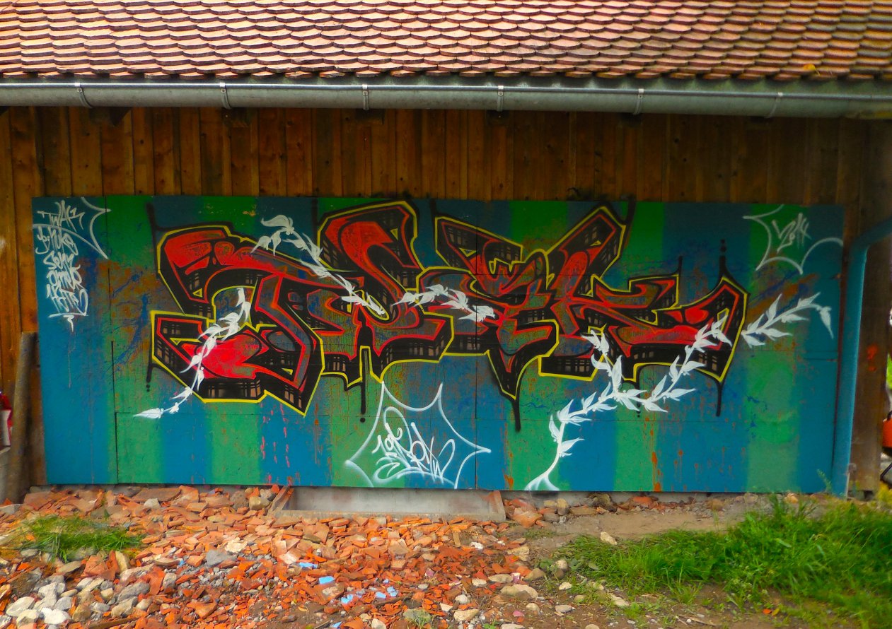 Graffiti Wall - Photo by twak1