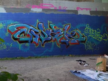 Graffiti Wall - Photo by twak1