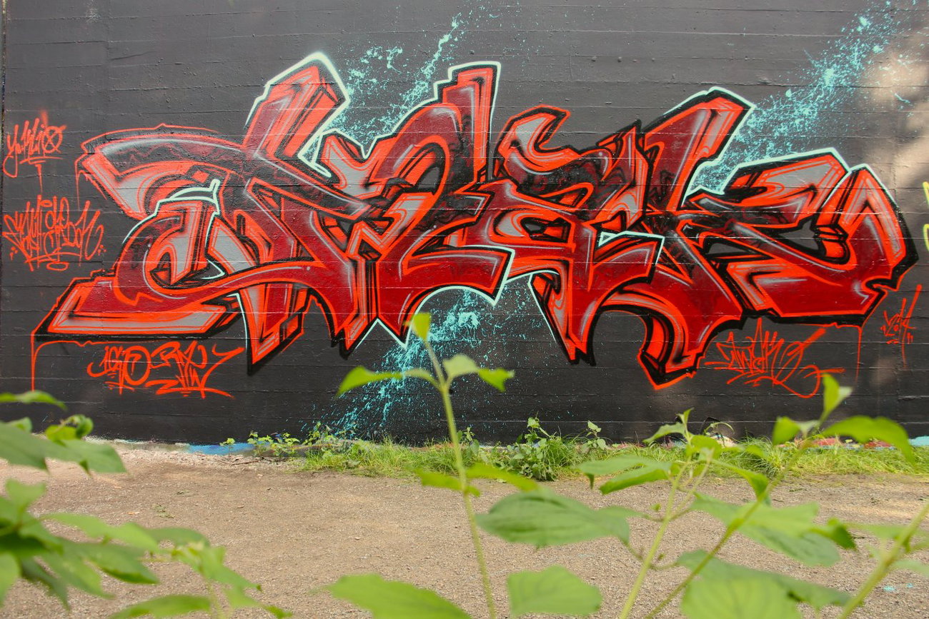 Graffiti Wall - Photo by twak1
