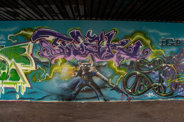 Graffiti Wall - Photo by twak1
