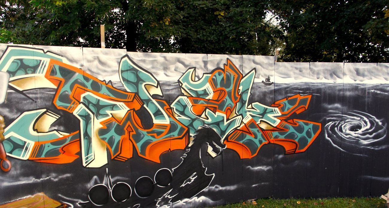 Graffiti Wall - Photo by twak1