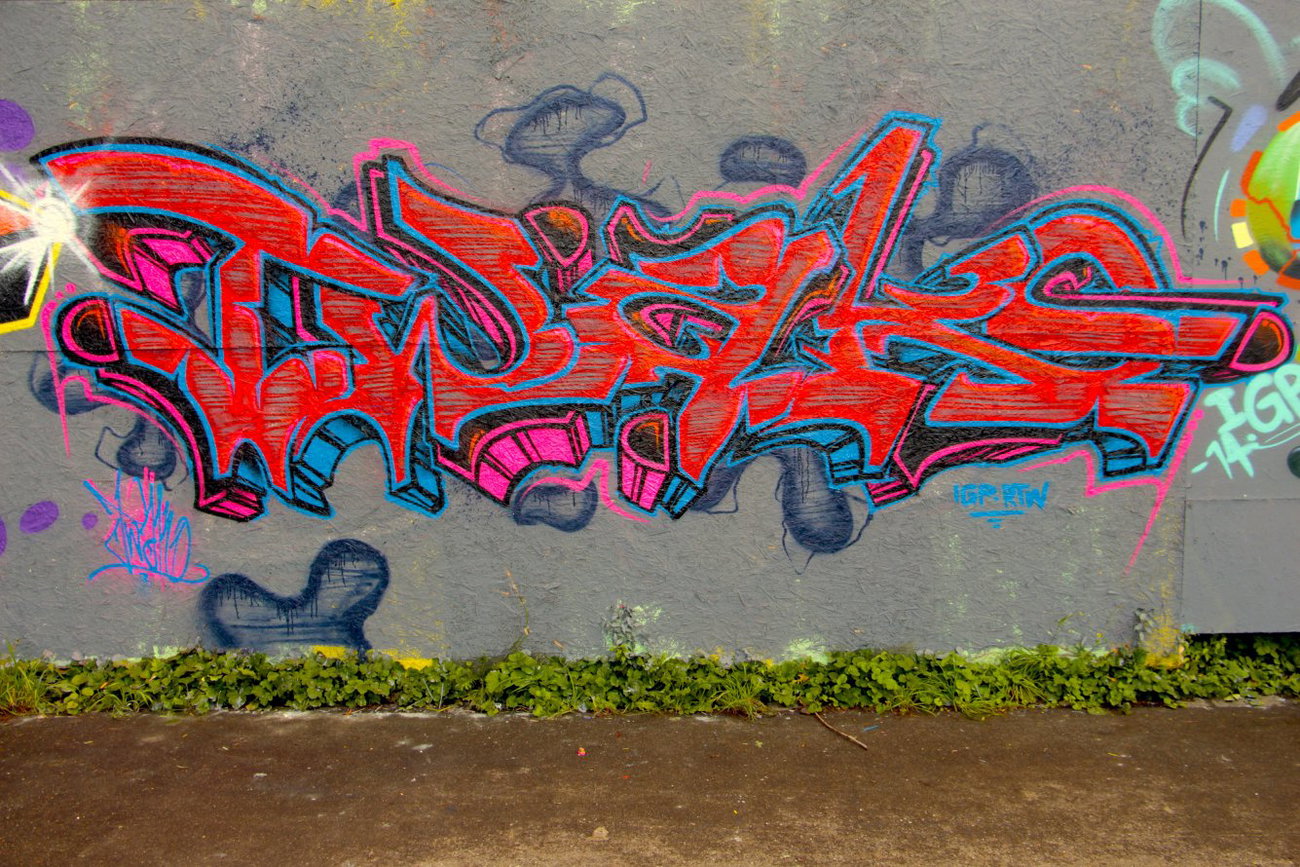 Graffiti Wall - Photo by twak1