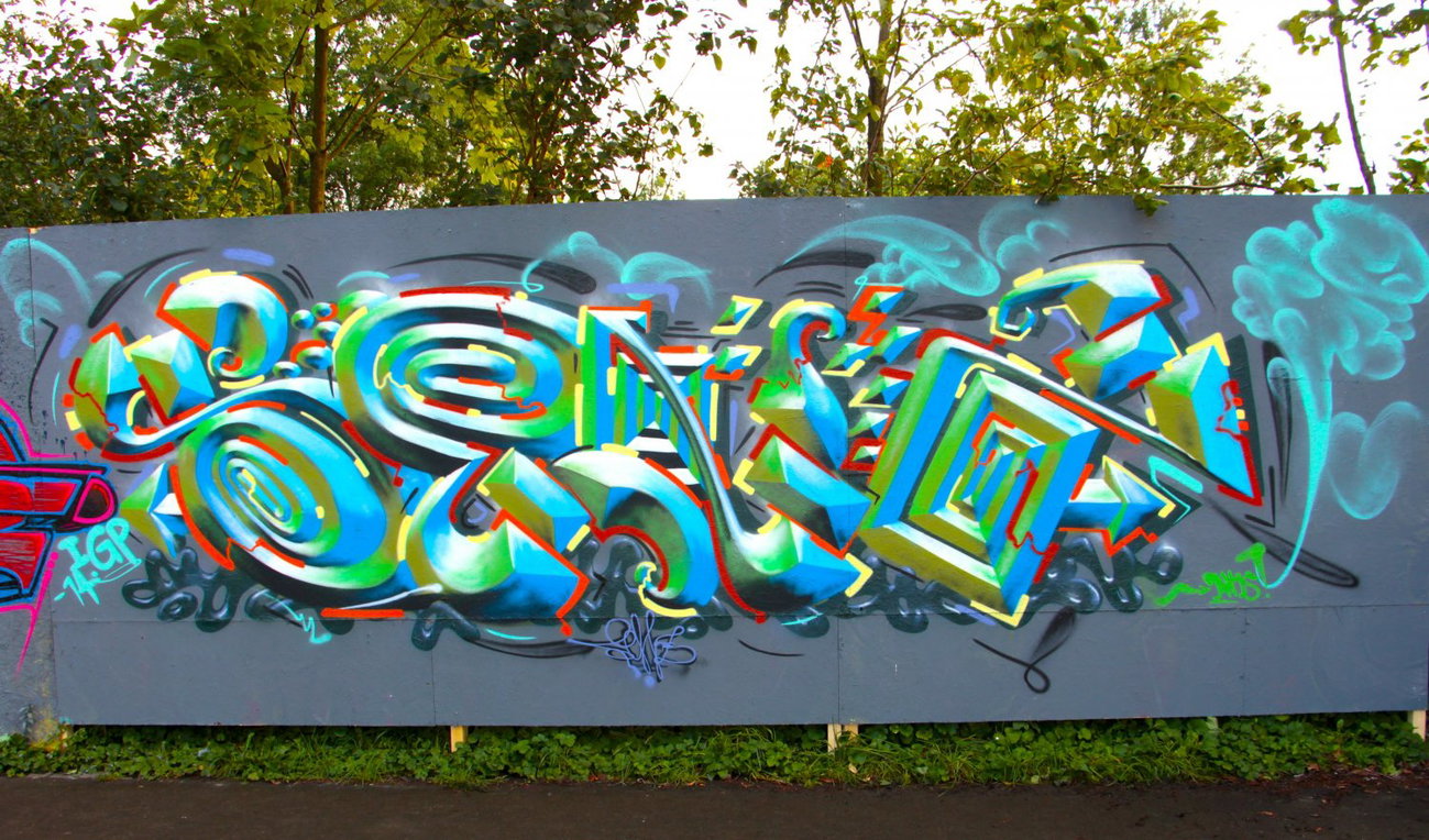 Graffiti Wall - Photo by twak1