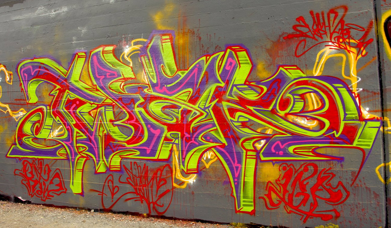 Graffiti Wall - Photo by twak1