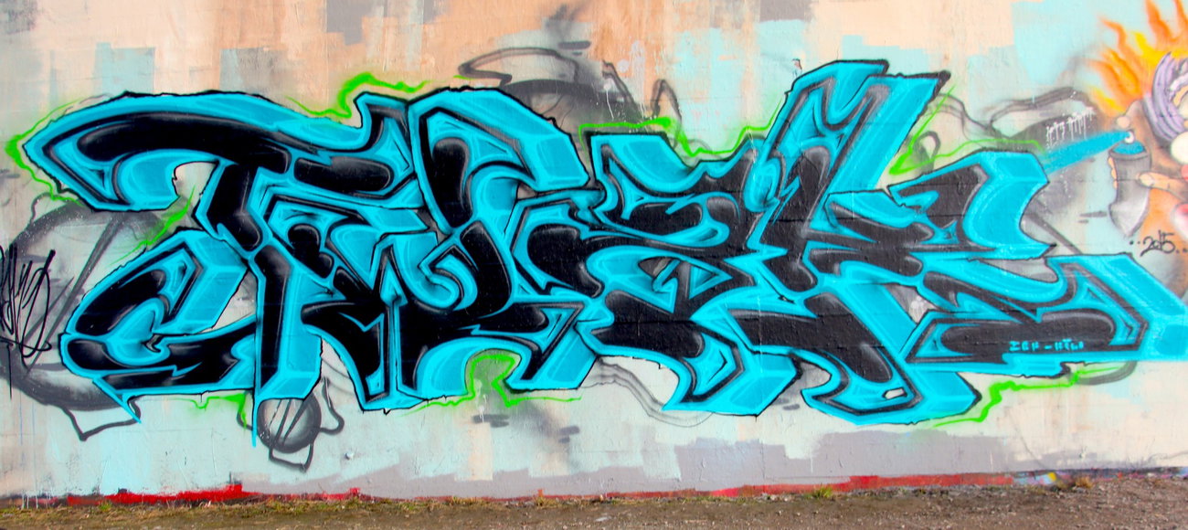 Graffiti Wall - Photo by twak1