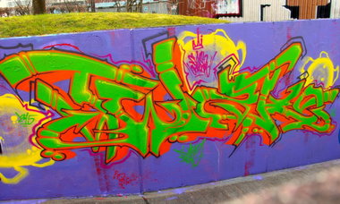 Graffiti Wall - Photo by twak1