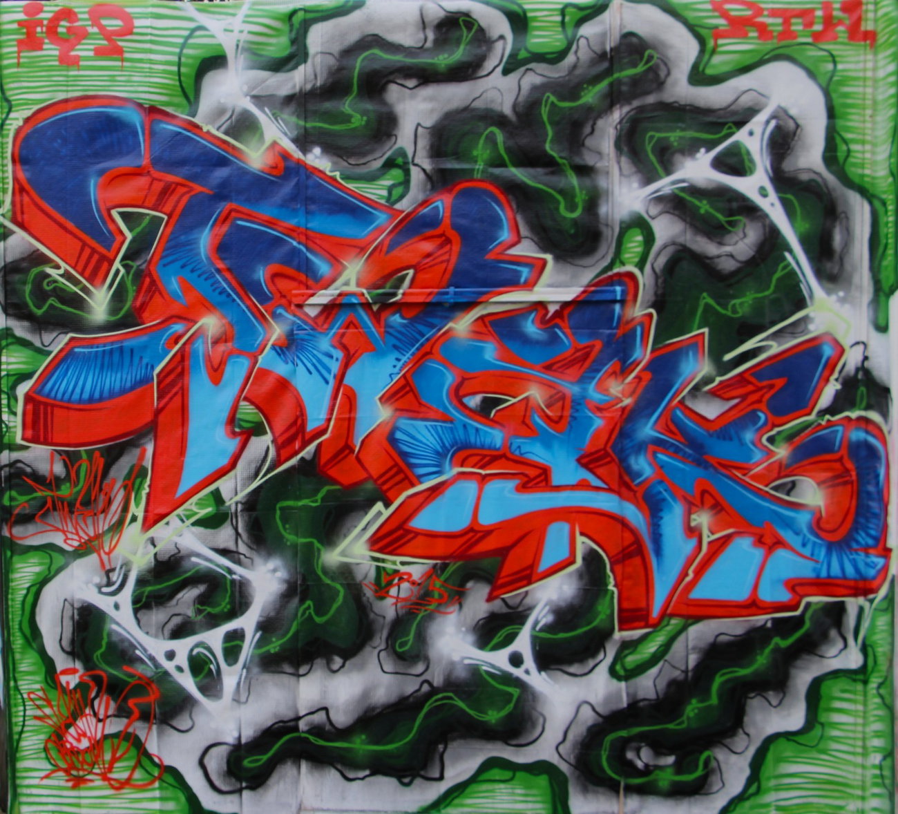 Graffiti Wall - Photo by twak1