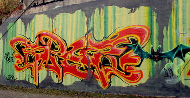 Graffiti Wall - Photo by twak1