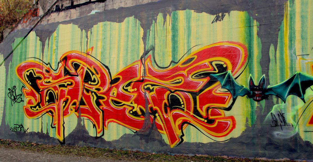 Graffiti Wall - Photo by twak1