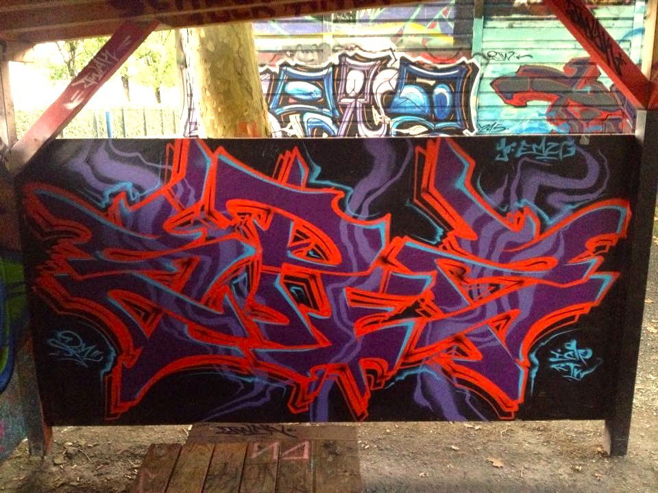 Graffiti Wall - Photo by twak1