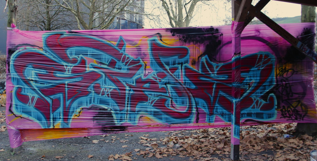 Graffiti Wall - Photo by twak1