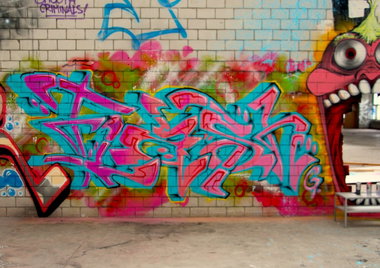 Graffiti Wall - Photo by twak1