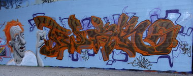 Graffiti Wall - Photo by twak1