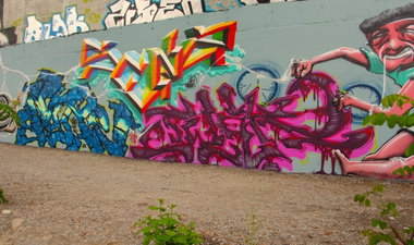 Graffiti Wall - Photo by twak1