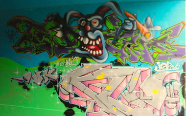 Graffiti Wall - Photo by twak1