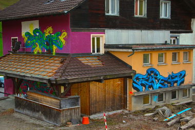 Graffiti Wall - Photo by twak1