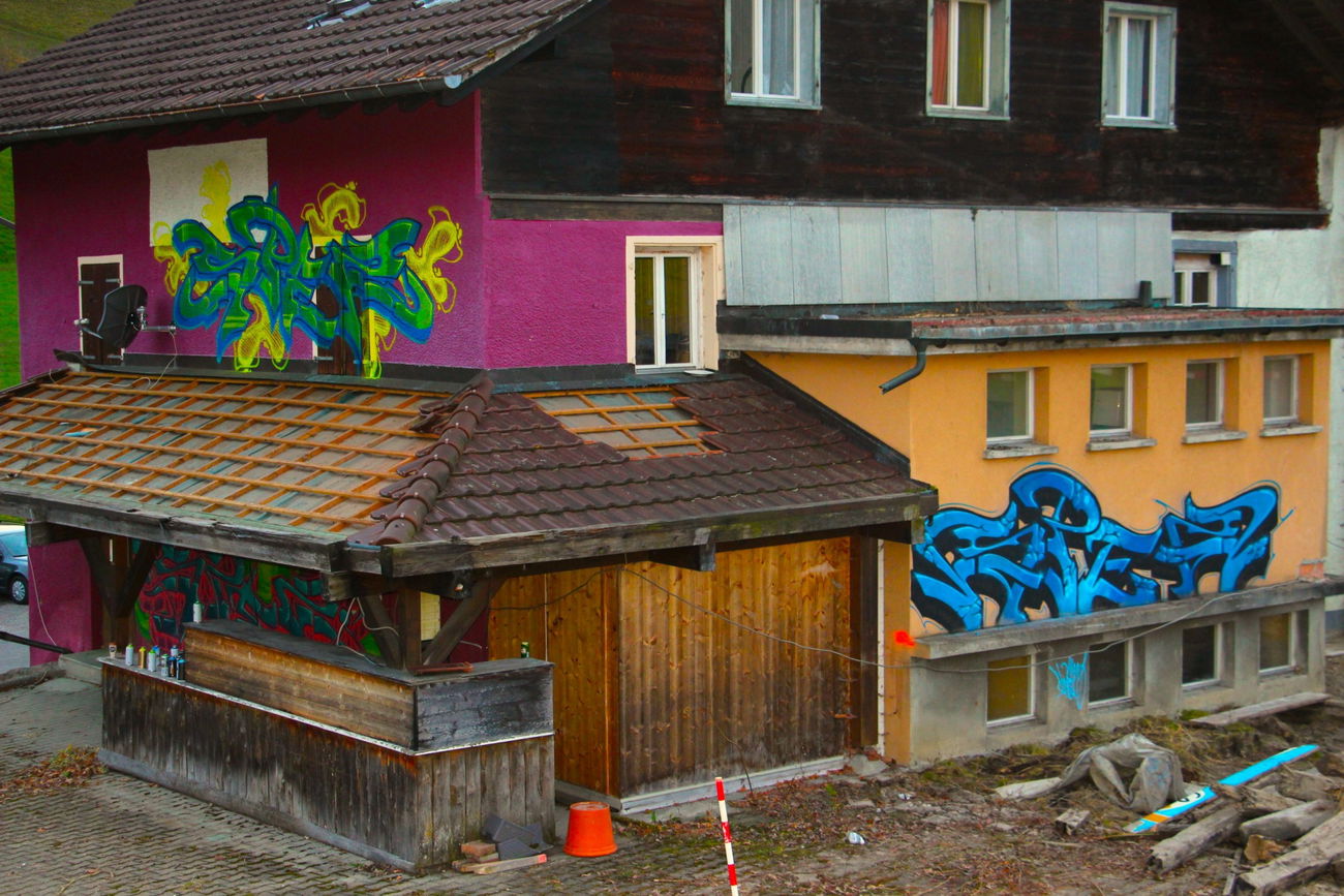 Graffiti Wall - Photo by twak1