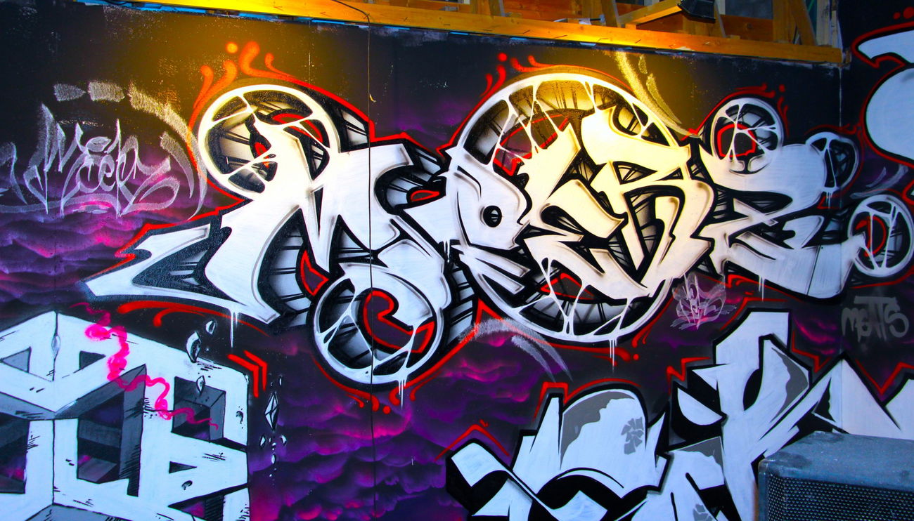 Graffiti Wall - Photo by twak1
