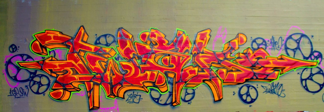 Graffiti Wall - Photo by twak1