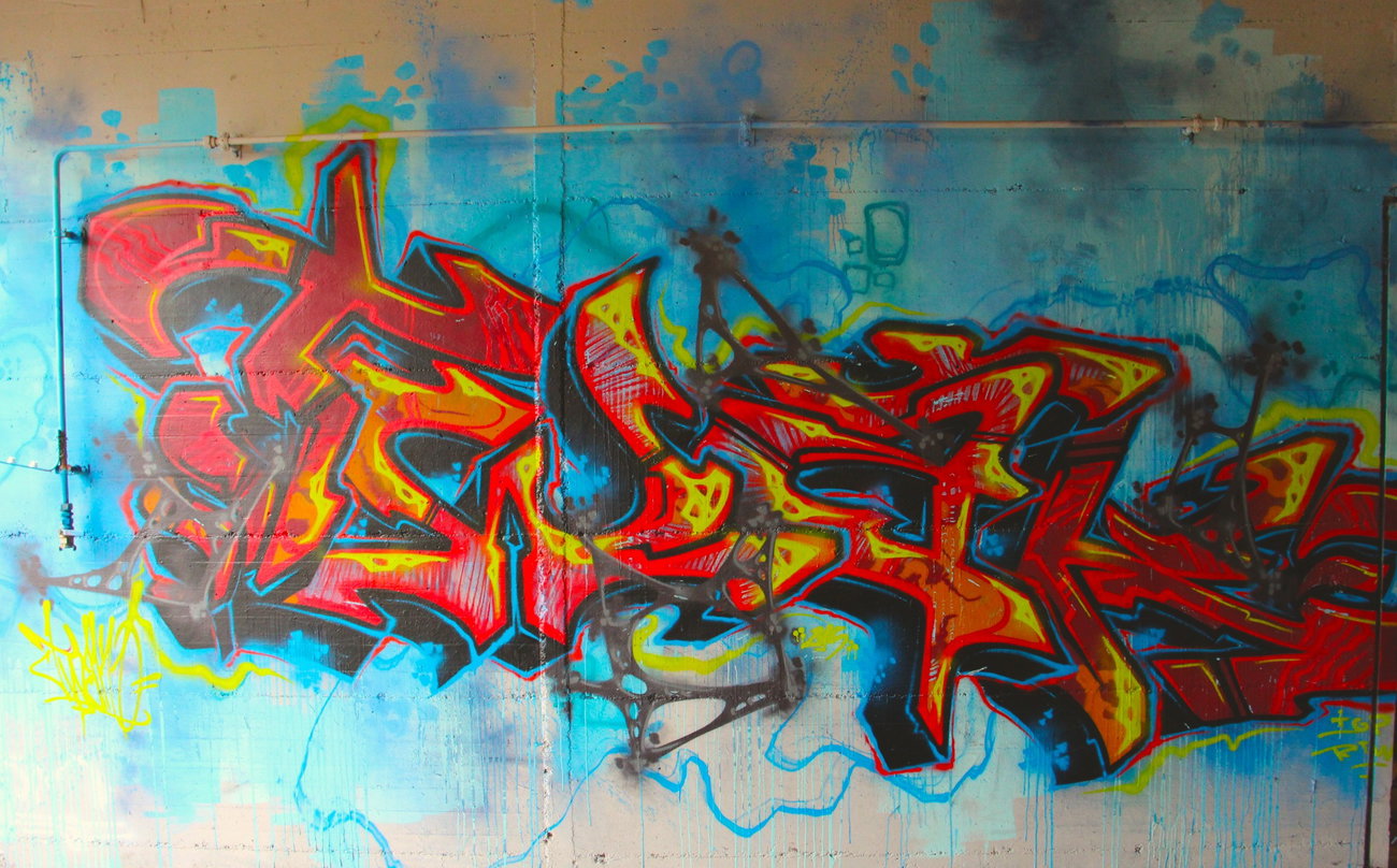 Graffiti Wall - Photo by twak1