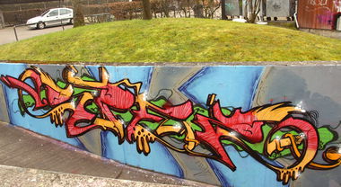 Graffiti Wall - Photo by twak1