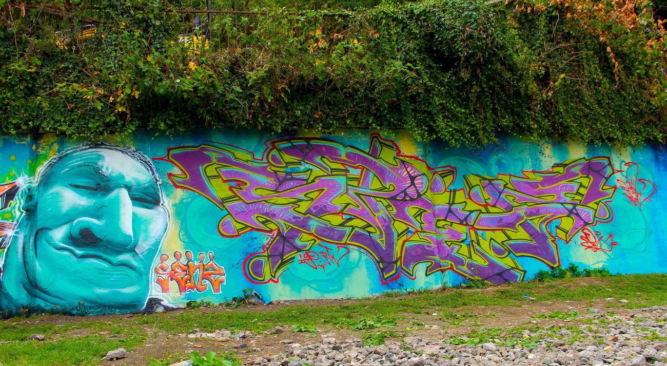 Graffiti Wall - Photo by twak1