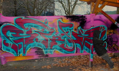 Graffiti Wall - Photo by twak1