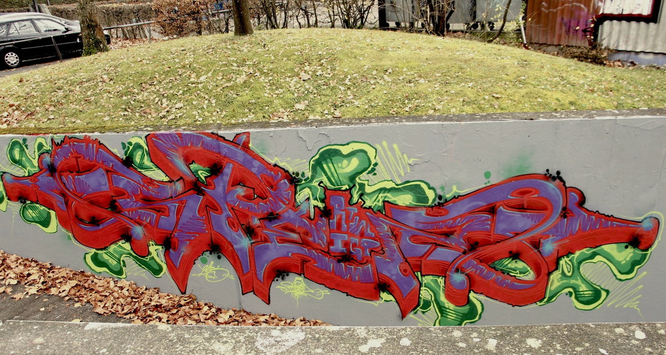 Graffiti Wall - Photo by twak1