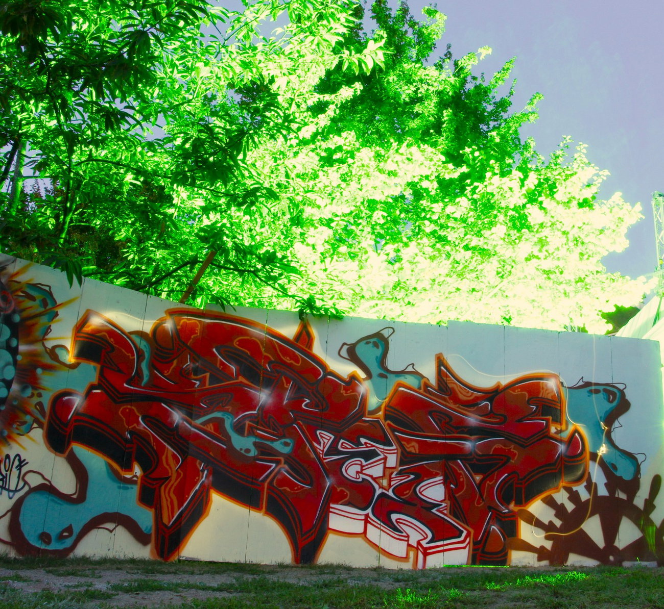 Graffiti Wall - Photo by twak1
